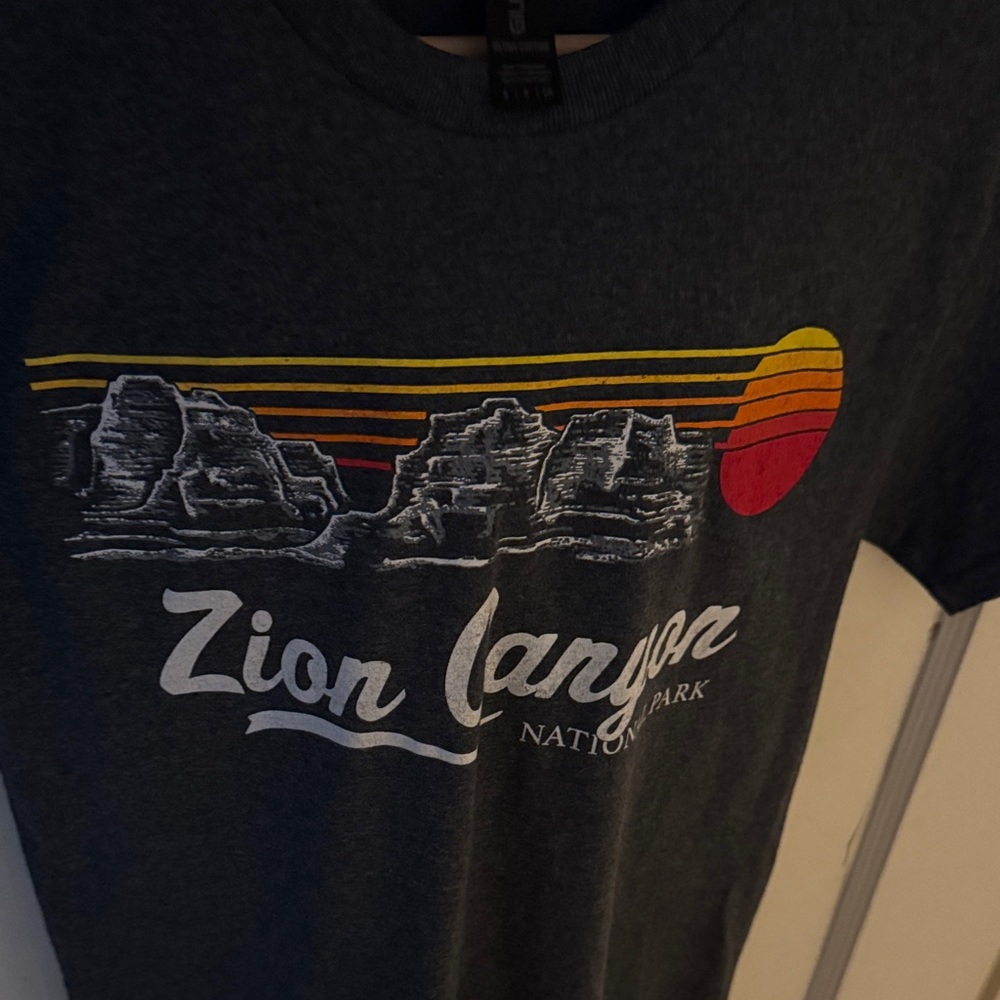 Zion Canyon Graphic T-Shirt - Picture 2 of 2